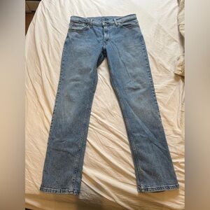 Levi's 511 Slim Fit Light Blue Denim Jeans Size 33x30